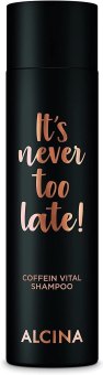It`s never too late Shampoo Anti Aging, mit Coffein Vital 