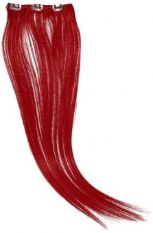 CLIP AND GO 1, 18 inch, blood red blood red