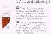 UV Active Dissolvent Gel 50ml 
